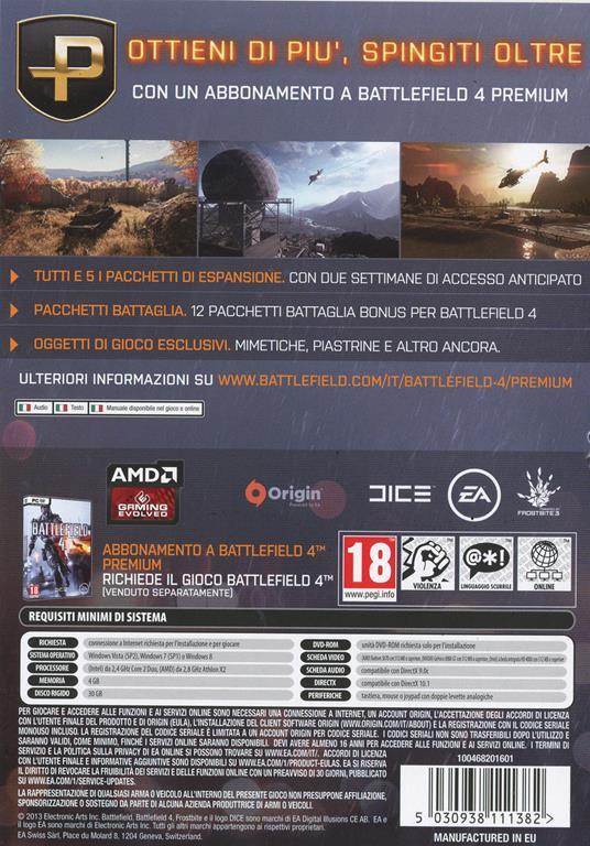 Battlefield 4 Premium Service - 3