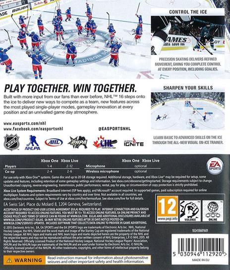 NHL 16 - 2