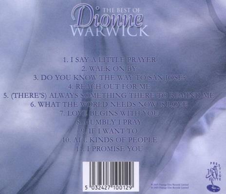 Best of - CD Audio di Dionne Warwick - 2