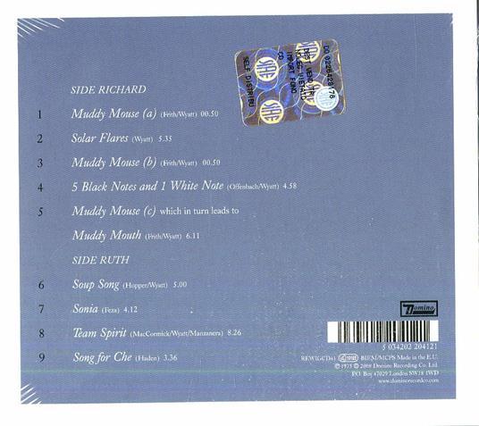 Ruth Is Stranger Than Richard - CD Audio di Robert Wyatt - 2