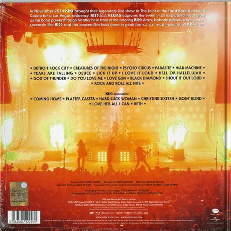 Kiss Rocks Vegas (Super Deluxe Edition) - CD Audio + DVD + Blu-ray di Kiss - 2