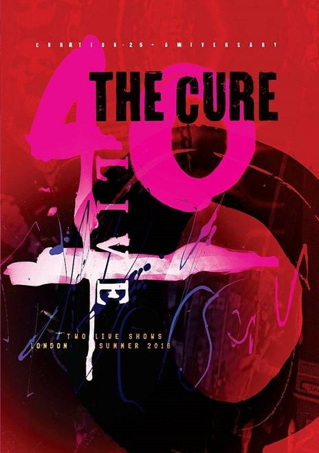 40 Live. Curætion-25 + Anniversary (2 DVD) - DVD di Cure