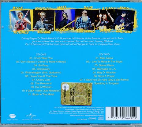 I Love You All the Time - CD Audio di Eagles of Death Metal - 2