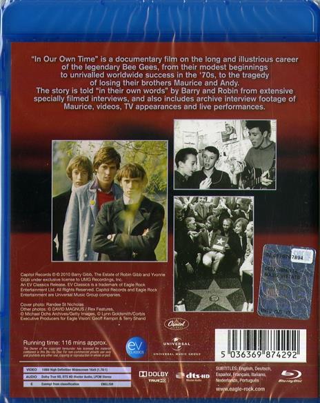 In Our Own Time (Blu-ray) - Blu-ray di Bee Gees - 2