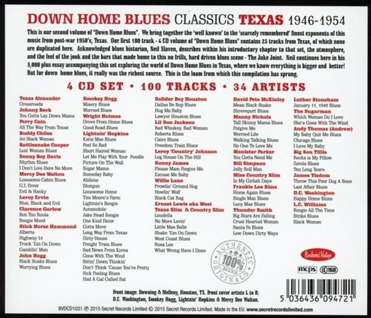 Texas Blues - CD Audio - 2