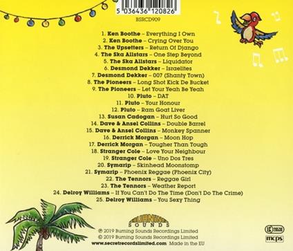 Twentyfive Thumping Reggae Tunes - CD Audio