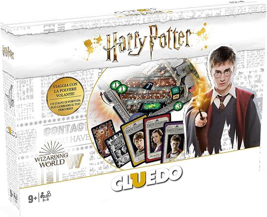 Cluedo Harry Potter. Edizione 2019. Ed. Italiana (IT). Gioco da tavolo -  Winning Moves - Giochi di ruolo e strategia - Giocattoli