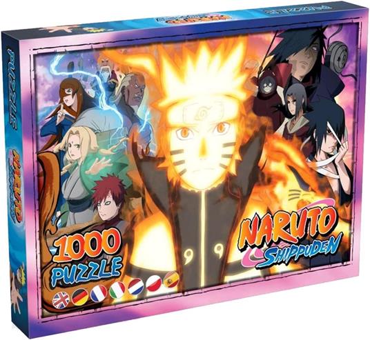 Winning Moves- Puzzle Naruto Shippuden 1000pzs Does Not Apply Shippuden-1000 Pezzi