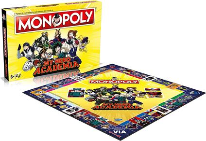 Monopoly - My Hero Academia. Gioco da tavolo