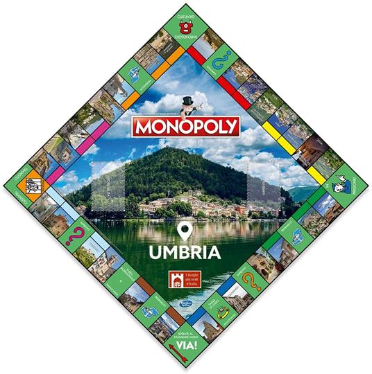 Monopoly - I Borghi Più Belli D'italia - Umbria. Gioco da tavolo - 2