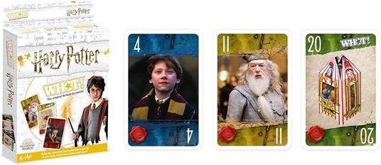 Winning Moves - Harry Potter WHOT! Gioco di carte, edizione italiana, gioco di carte per famiglie, 6 anni - 5