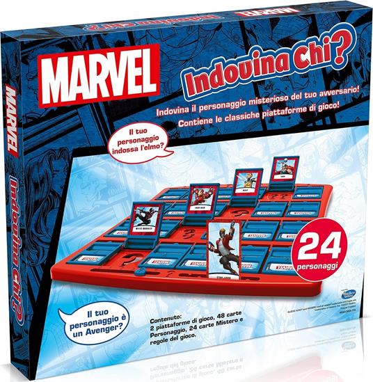 Indovina Chi? Marvel. Gioco da tavolo