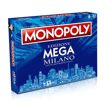 Monopoly - Edizione mega Milano città metropolitana. Gioco da tavolo