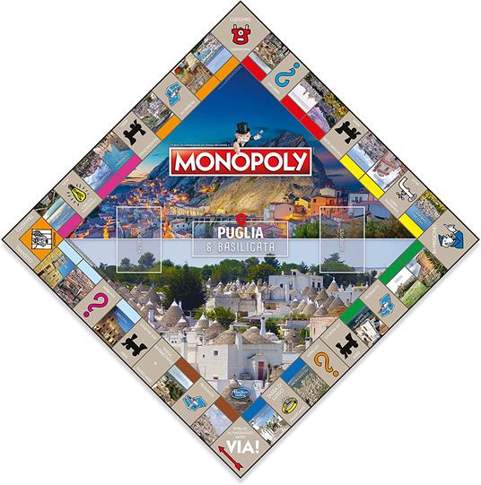 Monopoly - i borghi più belli d'Italia - Puglia & Basilicata. Gioco da tavolo - 2
