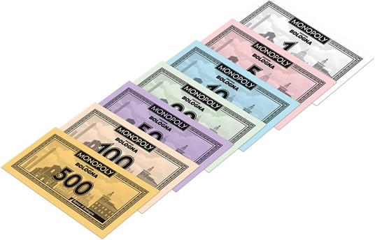 Monopoly edizione Bologna Gioco da Tavolo, Edizione Italiana, Gioco per Famiglie, da 8 in su - 4