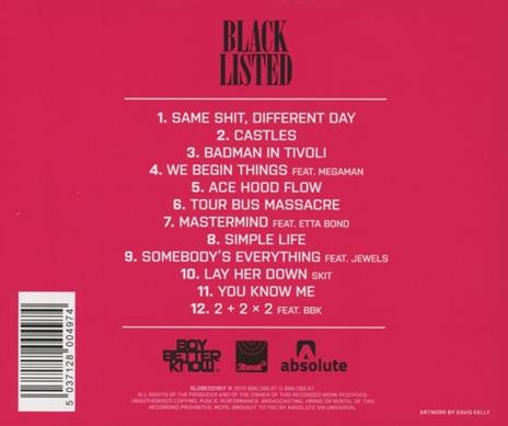 Blacklisted - CD Audio di Skepta - 2