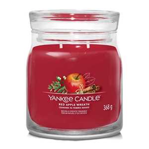 Idee regalo Giara Media Signature Red Apple Wreath Yankee Candle