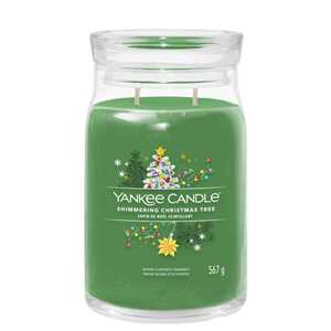 Idee regalo Giara Grande Signature Shimmering Christmas Tree Yankee Candle