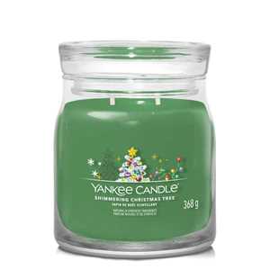 Idee regalo Giara Media Signature Shimmering Christmas Tree Yankee Candle