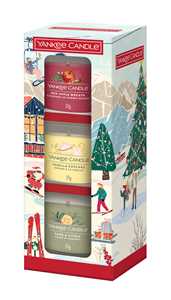 Idee regalo Confezione Regalo Holiday Party  3 Candele Votive In Vetro Yankee Candle