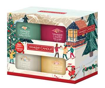 Idee regalo Confezione Regalo 4 Candele Votive In Vetro Yankee Candle