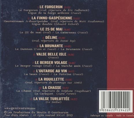 Enregistre Live - CD Audio di Genticorum - 2