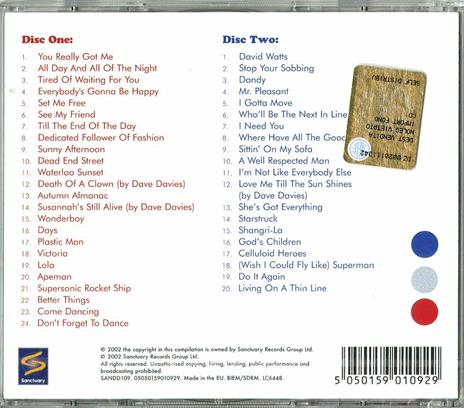 The Ultimate Collection - CD Audio di Kinks - 2