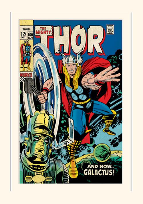 Stampa 30X40 Cm Thor. Galactus