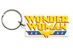 Portachiavi DC Comics. Wonder Woman Logo in Gomma