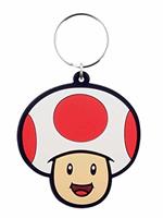 Portachiavi Nintendo: Super Mario. Toad Rubber Keychain