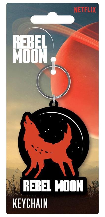Portachiavi Rebel Moon Howling Wolf
