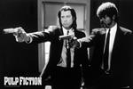 Poster Pulp Fiction. B&W Guns