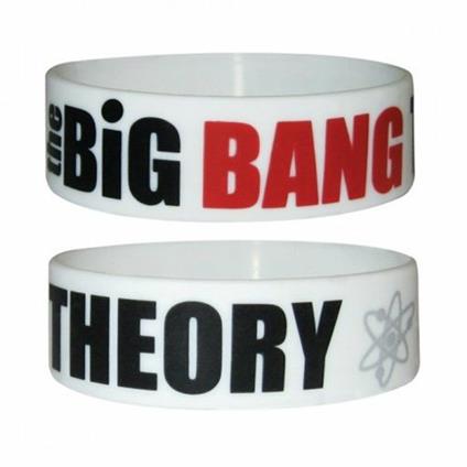 Braccialetto Big Bang Theory. Logo in Gomma