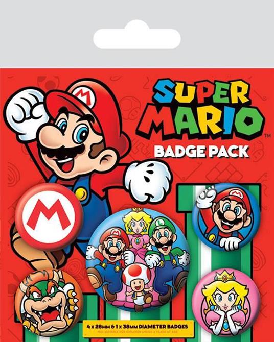 Badge Pack Super Mario Bros