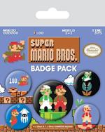 Badge Pack Super Mario Bros. Retro