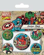 Badge Pack Marvel Retro. Spiderman