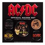 Badge Pack AC/DC. Logo