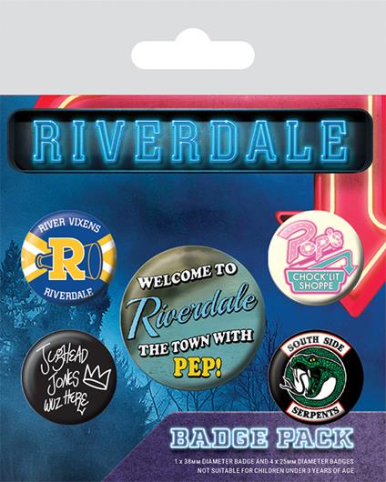 Pin Badge Pack Riverdale: Icons