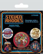 Pin Badge Pack. Steven Rhodes: Collection
