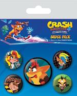 Crash Bandicoot 4: Badgy Pin Badge Pack