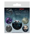 Witcher The: Design 1 Badge Pack
