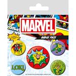 Marvel: Pyramid - Loki (Comic) Badge Pack