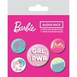 Barbie Pin-Back Buttons 5-Pack Girl Power Pyramid International