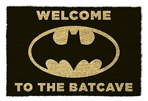 Zerbino Dc Originals Welcome To The Bat Cave Door Mat