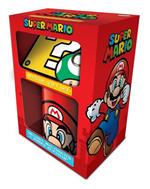 Set Tazza, Sottobicchiere E Portachiavi Nintendo. Super Mario. Mario Gift Set