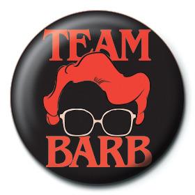 Pin Badge Stranger Things. Team Barb