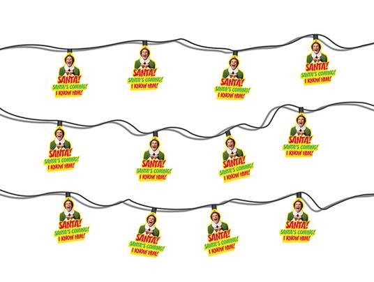 Elf: I Know Him String Lights Striscia Luci Decorative
