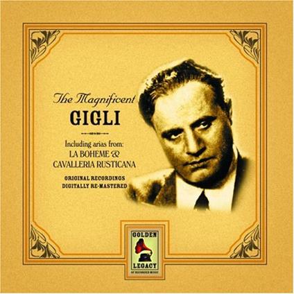 Magnificent Gigli - CD Audio