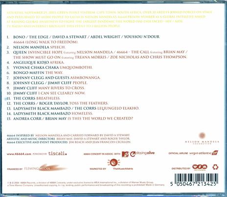 46664 part.2. Long Walk to Freedom (Mandela) - CD Audio - 2