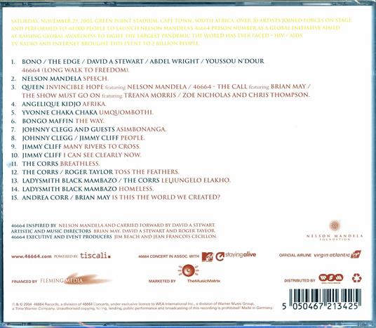 46664 part.2. Long Walk to Freedom (Mandela) - CD Audio - 2